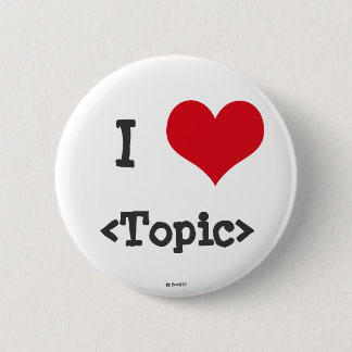 Jag älskar __ knapp