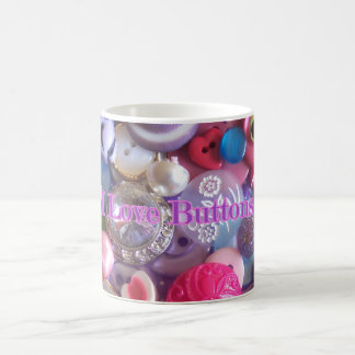 Jag älskar knäppas muggen kaffemugg