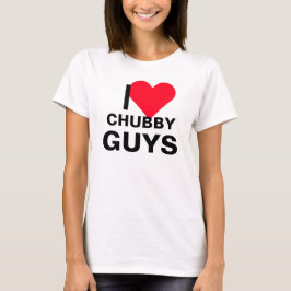 Jag älskar Knubbig Tee Shirt