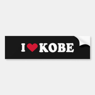 JAG ÄLSKAR KOBE BILDEKAL