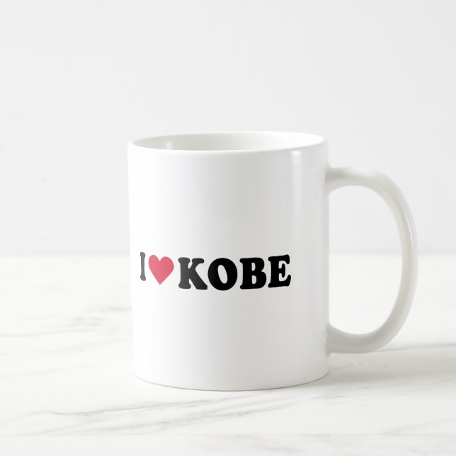 JAG ÄLSKAR KOBE KAFFEMUGG (Höger)