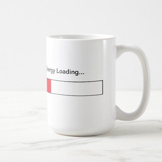 Jag älskar koffein kaffemugg (Höger)