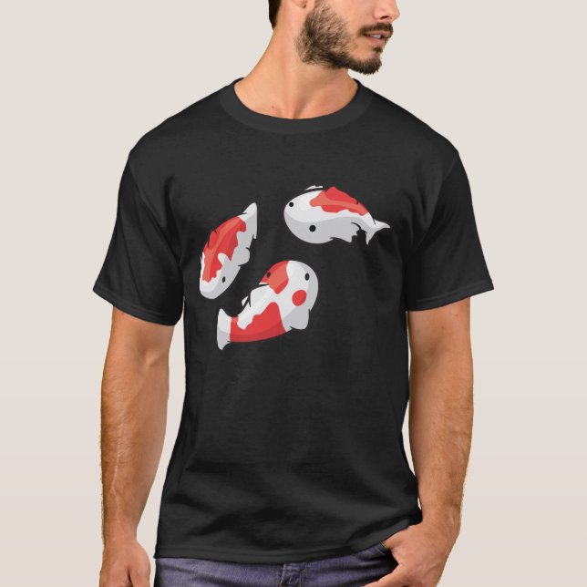 Jag älskar Koi T Shirt (Framsida)