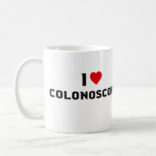 jag älskar koloskopi kaffemugg