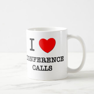 Jag älskar konferensappeller kaffemugg