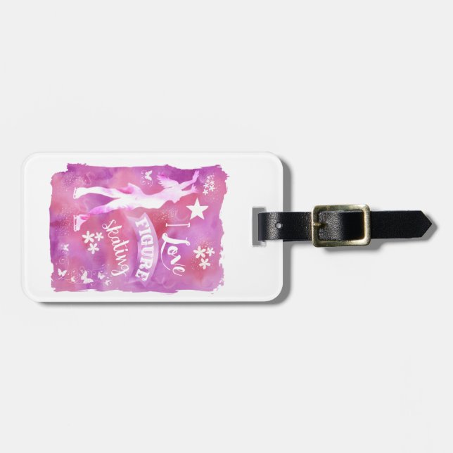 JAG ÄLSKAR KONSTÅKNING BAGAGEBRICKA (Horisontell Framsida)