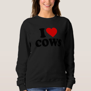 Jag älskar kor jag älskar kor Jordbruk Ko T Shirt