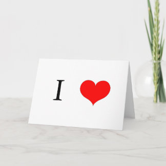 Jag älskar... KORT