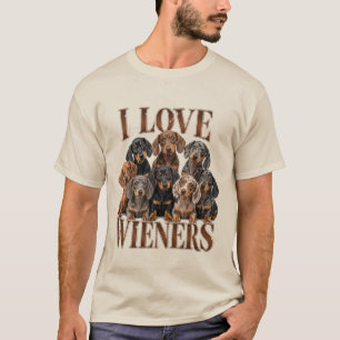 Jag älskar korvar t shirt