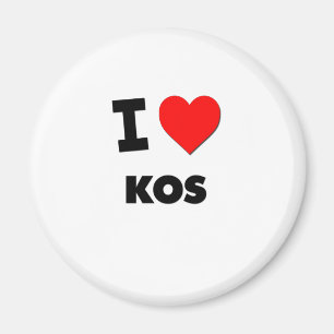 Jag älskar Kos Magnet