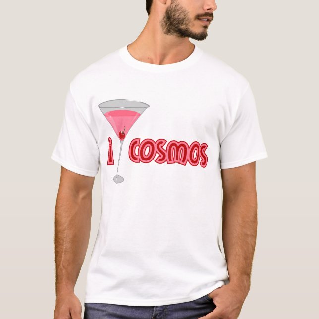 Jag älskar kosmos t-shirt (Framsida)