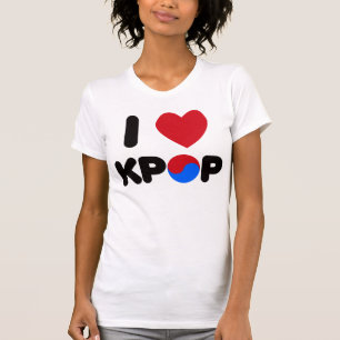 Jag älskar kpopskjortan t-shirt