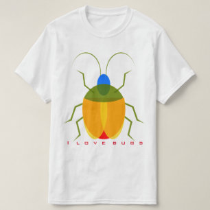 Jag älskar kryp t-shirt