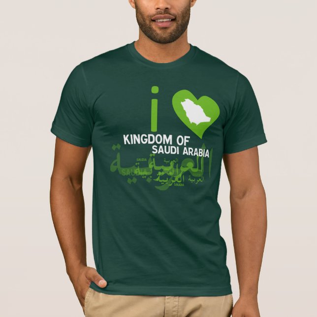 JAG ÄLSKAR KSA TEEZ TEE SHIRT (Framsida)