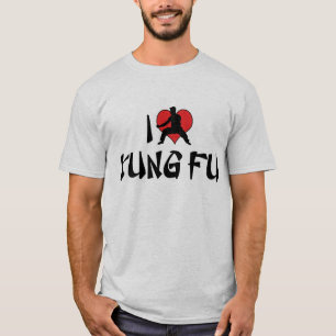 Jag älskar Kung Fu T-Shirt