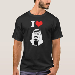 Jag älskar kungen Abdullah Tee Shirt
