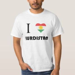 Jag älskar kurdistanen t shirt