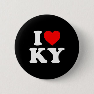 Jag älskar Ky Heart Kentucky Knapp