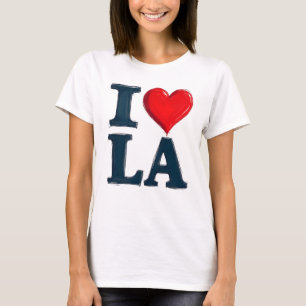 Jag älskar LA T Shirt