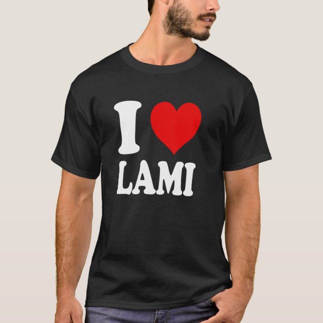 Jag älskar Lami T Shirt (Framsida)