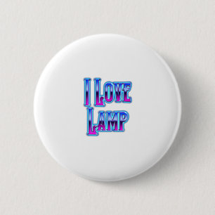 Jag älskar lampa knapp
