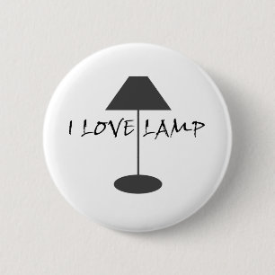 Jag älskar lampan knapp