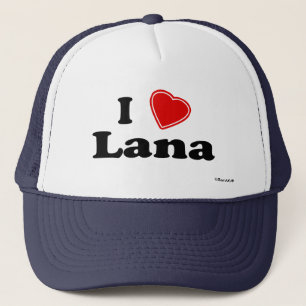 Jag älskar Lana Truckerkeps
