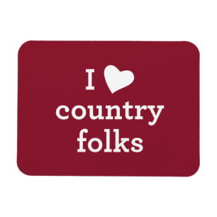 Jag älskar landFolks Magnet