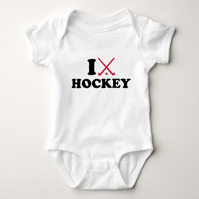 Jag älskar landhockey tröja (Framsida)