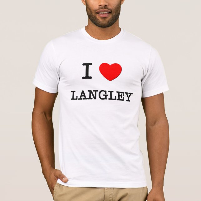 Jag älskar Langley Tröja (Framsida)