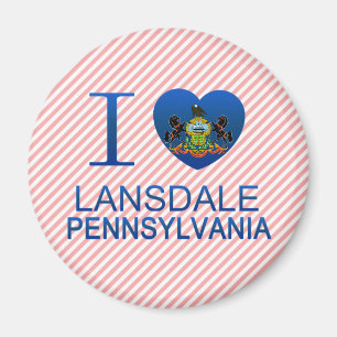 Jag älskar Lansdale, PA Magnet