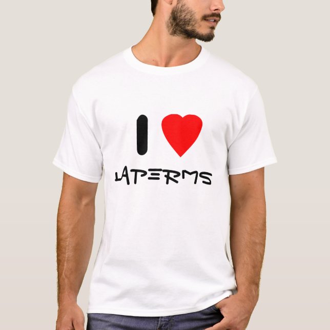 Jag älskar LaPerms Tee (Framsida)