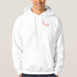Jag älskar Laravel Sweatshirt Med Luva