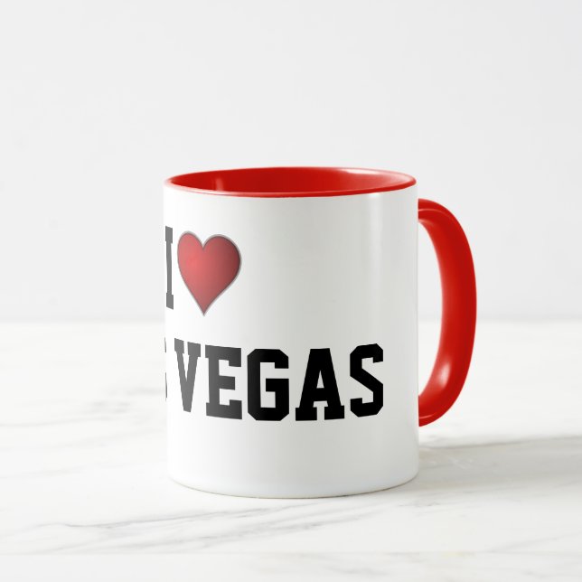 JAG ÄLSKAR LAS VEGAS MUGG (Framsida höger)