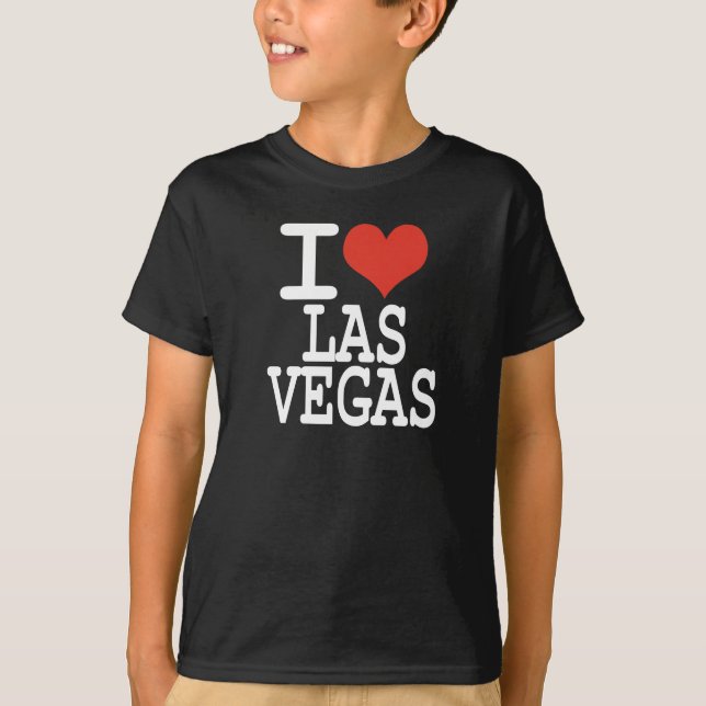 Jag älskar Las Vegas Tee (Framsida)