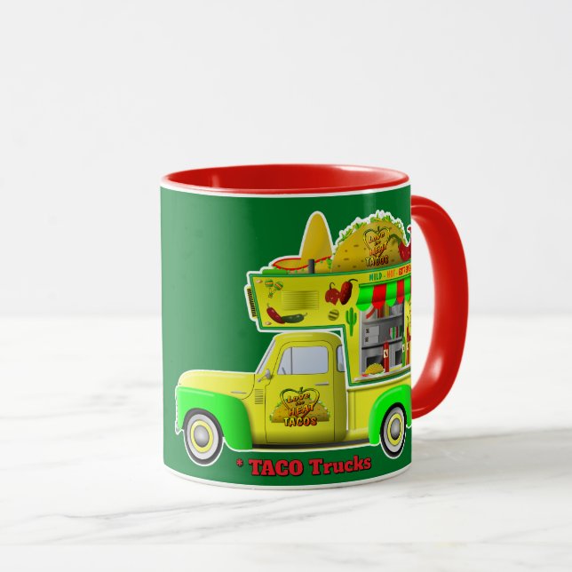 Jag älskar lastbilar (TACO-lastbilar) Mugg (Framsida höger)
