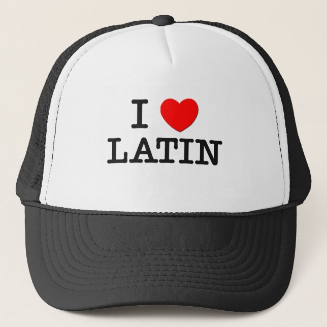 Jag älskar LATIN Keps (Framsida)