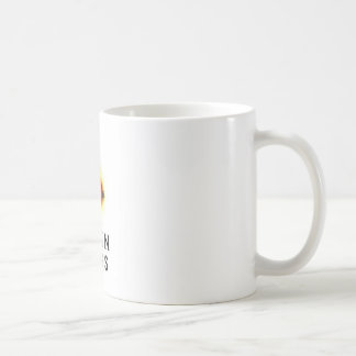 JAG ÄLSKAR latinen samlas sakral hjärta av Jesus Kaffemugg