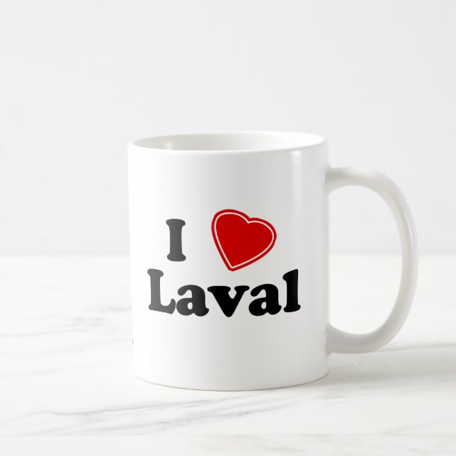 Jag älskar Laval Kaffemugg (Höger)