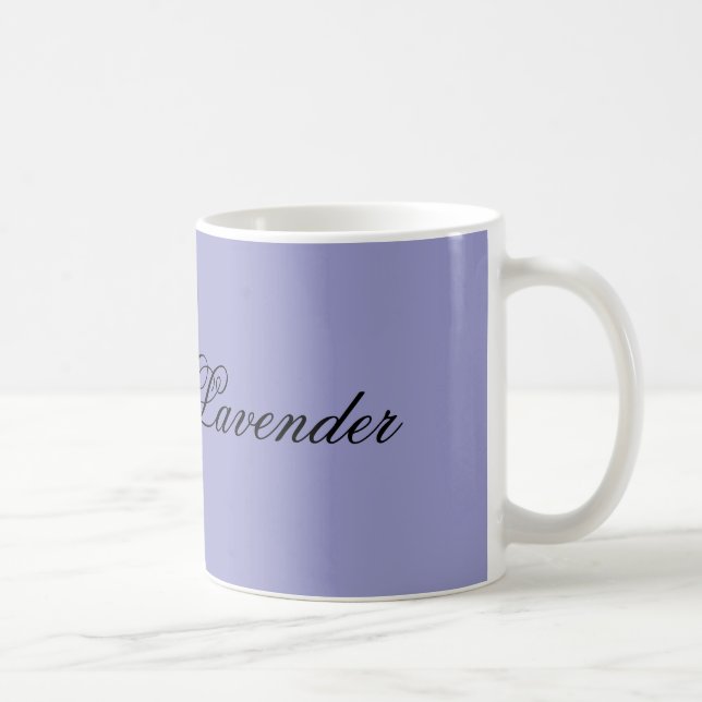Jag älskar lavendel kaffemugg (Höger)