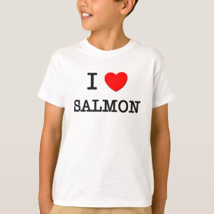 Jag älskar LAXEN (mat) Tee Shirt