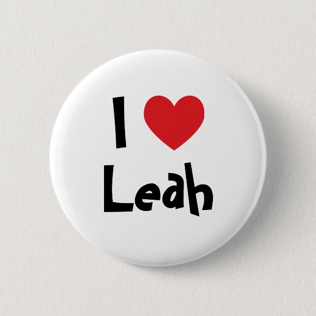 Jag älskar Leah Knapp (Framsida)