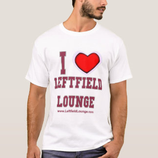 Jag älskar Leftfieldvardagsrumen T-shirt