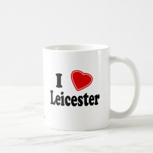 Jag älskar Leicester Kaffemugg