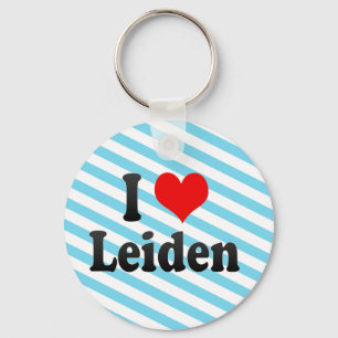 Jag älskar Leiden, Nederländerna Nyckelring