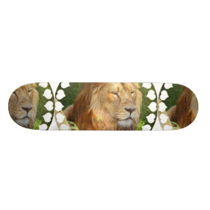 Jag älskar lejonskateboarden skateboard bräda 21,5 cm