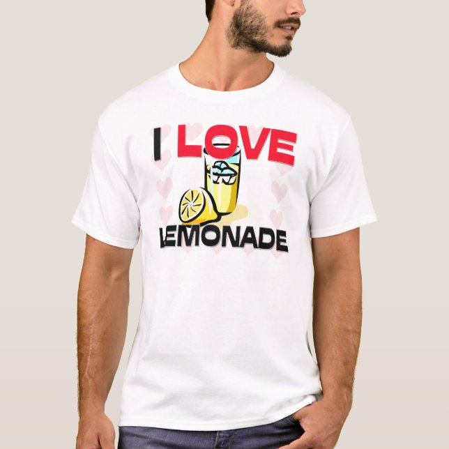 Jag älskar Lemonade T Shirt (Framsida)