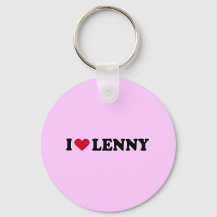JAG ÄLSKAR LENNY NYCKELRING