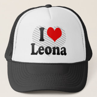 Jag älskar Leona Truckerkeps