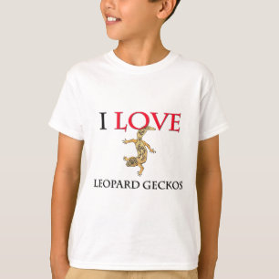 Jag älskar LeopardGeckos T Shirt